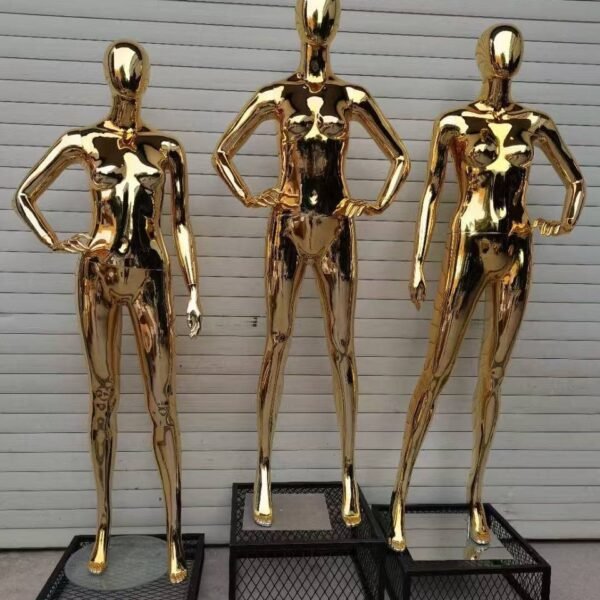 FULL BODY GOLD NORMAL MANNEQUIN 20582